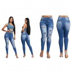 Jeans Pop Sugar Mod. 05901-40775 High Rise Skinny Ankle