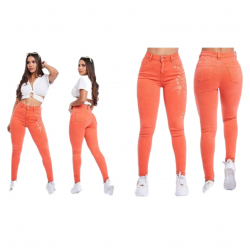 Pantalon Pop Sugar Mod. 05901-41750 Naranja Skinny Ankle