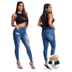 Jeans Pop Sugar Mod. 05911-38207 Control Fit con Faja Skinny