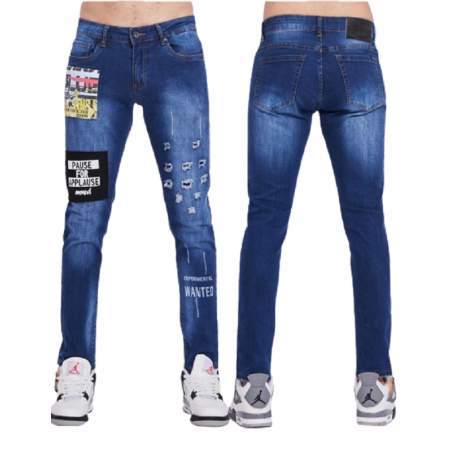 Jeans Most Wanted Mod. 10304-42176 tipo Slim corte bajo